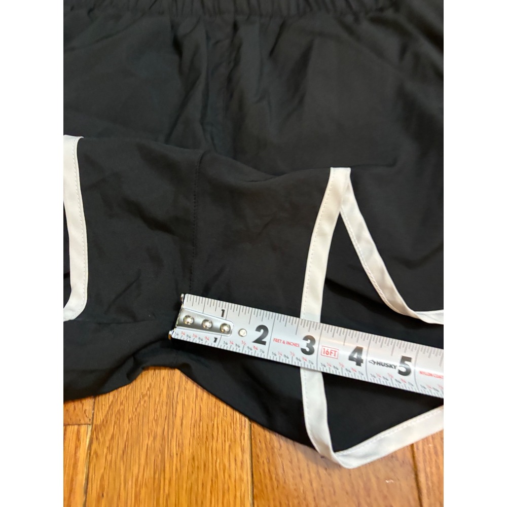 Adidas M3 Climalite Running Shorts Black White Aktiv Medium 3 Inch Inseam - Picture 7 of 8